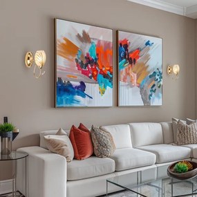 Lampă de perete Brilagi MEGAPOLIS 1xE14/60W/230V auriu