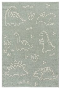 Covor pentru copii verde deschis 120x170 cm Beats – Universal