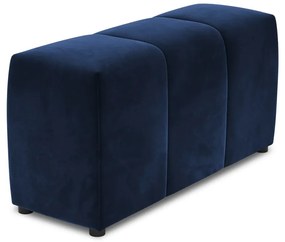 Cotieră pentru canapea modulară albastră cu tapițerie din catifea Rome Velvet - Cosmopolitan Design