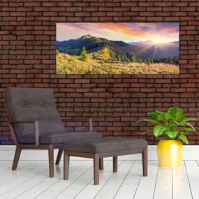 Tablou - Peisaj forestier (120x50 cm)