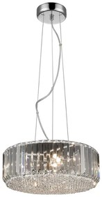 Lustră de cristal pe lanț Brilagi GLAMOUR 5xG9/42W/230V