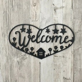 DUBLEZ | Decorațiune ieftină pentru perete - Welcome