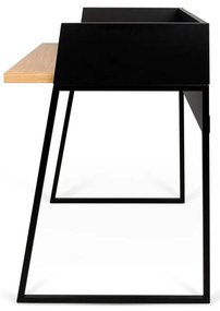 Birou TemaHome Volga Oak, negru
