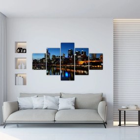 Tablou cu noaptea în Melbourne (125x70 cm), în 40 de alte dimensiuni noi