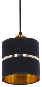 Lustră pe cablu ASSAM 3xE27/60W/230V negru