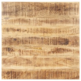 286030 vidaXL Blat de masă, 80 x 80 cm, lemn masiv de mango, 25-27 mm
