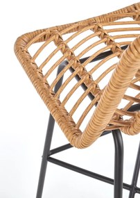 Scaun de bar H97 natural