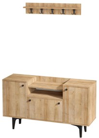 Set mobilier pentru hol Grade (Stejar). 1072355