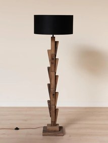Lampadar din stejar reciclat, H172 cm, "Roots"