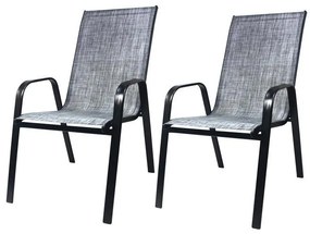 Set mobilier de grădină Bissi (gri). 1096318