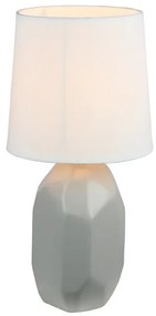 Lampa ceramica de masa, gri, QENNY TYP 2 AT15556