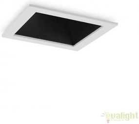 Spot LED incastrabil design modern GAME FI1 SQUARE alb / negru 192352