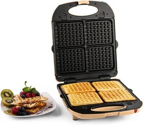 Klarstein Trinity 3 in 1 Sandwich Maker XXL 1300 W crem