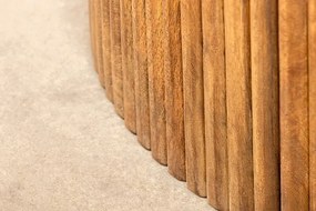 Masa cu spatiu de depozitare, lemn de mango TRES CHIC 120cm