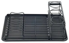 WENKO 54798100 - Scurgător de vase AMY 42,5x31,5 cm negru