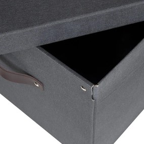 Cutie de depozitare Bigso Box din Suedia Logan, negru