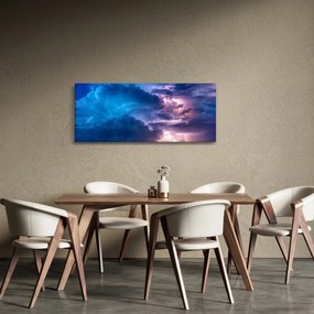 Tablou cu nori (120x50 cm)