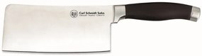 Cutit de tocat carne Shikoku, Carl Schmidt Sohn 039240, 16 cm, maner negru, cutie cadou