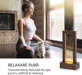 Blumfeldt Skyriver fântână de grădină și interior cu LED, cablu 10 m