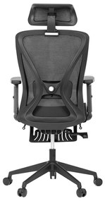 Fotoliu birou Kelme (negru). 1120800