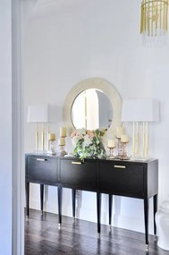 Veioza, lampa de masa design deosebit RHINEBECK alama antichizata