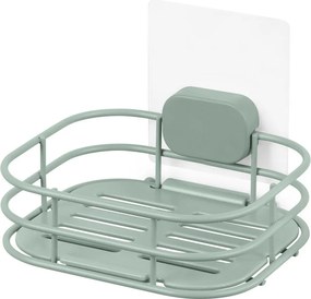 Savonieră verde-mentă autoadezivă din metal Grena – Compactor