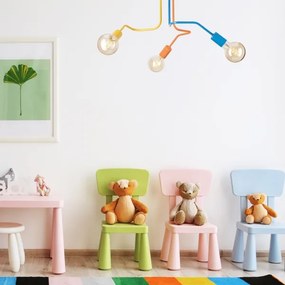 Lustră aplicată MATYLDA 3xE27/60W/230V colorat