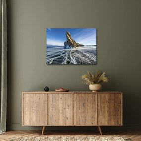 Tablou cu piatra înghețată (70x50 cm)