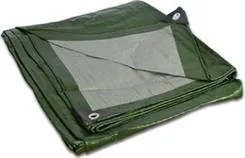 Prelată verde - argintiu 20x20 m 130 g/m2