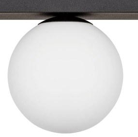 Aplica Perete sau Tavan, 1xG9, Negru, SPHERE