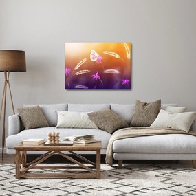Tablou - Fluture roz (70x50 cm)