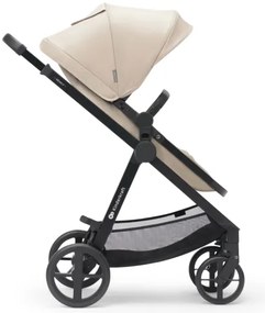 Cărucior de copii combinat 3 în 1 KINDERKRAFT NEWLY Classic beige + scaun auto MINK PRO