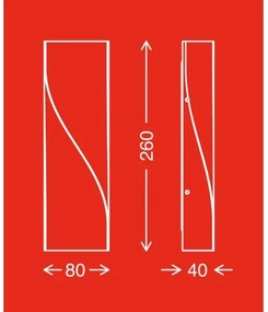 Aplică LED de exterior Telefunken 312704TF 2xLED/5,5W/230V IP44 argintiu