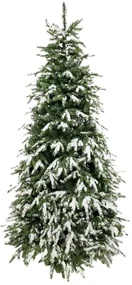 Brad artificial de Crăciun 3D Molid Iarnă 210cm