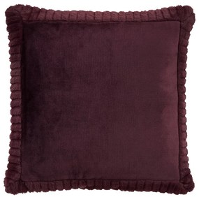 Pernă decorativă din micropluș/cocolino 55x55 cm Velvet and Faux Fur – Catherine Lansfield