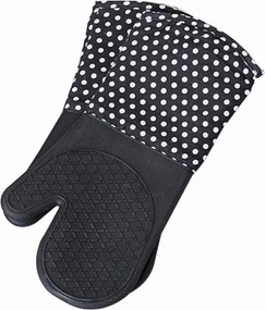 Mănuși de bucătărie din silicon - 2 bucăți în set, WENKO, negru