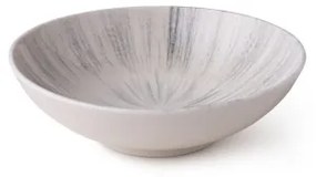 Set veselă 24 piese din porțelan, gri