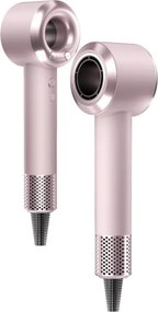Uscator de par cu difuzor Oliver Voltz OV51100X, 1400 W, 3 trepte de temperatura, 3 viteze, Accesorii magnetice, Roz