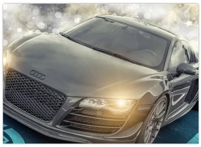Tablou cu Audi - gri (70x50 cm)