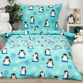 Lenjerie de pat din bumbac pentru copii 4Home Arctic Friends
