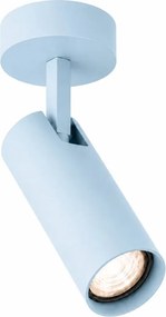 Spot aplicat directionabil cu bec GU10 Linca albastru pastel
