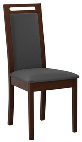 Scaun bucătărie Hellen VI (nuc + gri albastru). 1122266