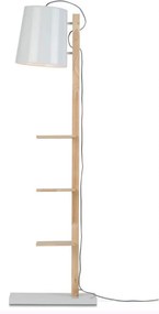 Lampadar chic cu rafturi pentru carti, CAMBRIDGE alb CAMBRIDGE/F/W