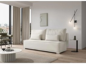 Canapea trei locuri Bale  (bej deschis + argintiu). 1099366