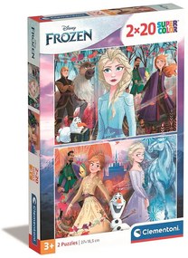 Disney Regatul de gheață Echoes Puzzle Clementoni 2x20 piese