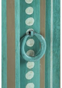 Dulap verde din lemn de mango 87x152x38 cm Prem – Støraa