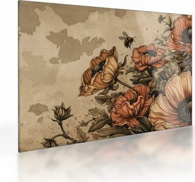 Tablou pe sticlă - Pajiștea albinelor II. (70x50 cm)