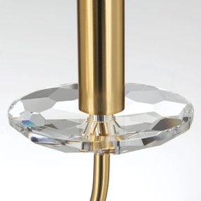 Candelabru stil clasic cu cristal K9 ARIANE 3L auriu