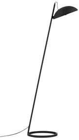 Lampadar, lampa de podea LED Flute negru
