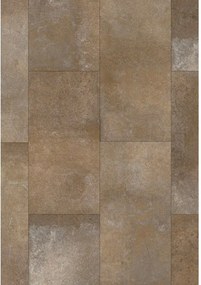 Mexen Silver Brown panouri vinilice 610 x 305 mm SPC 6,5 mm, substrat IPEX 1,5 mm, 4 V-Fugă, Cărămidă